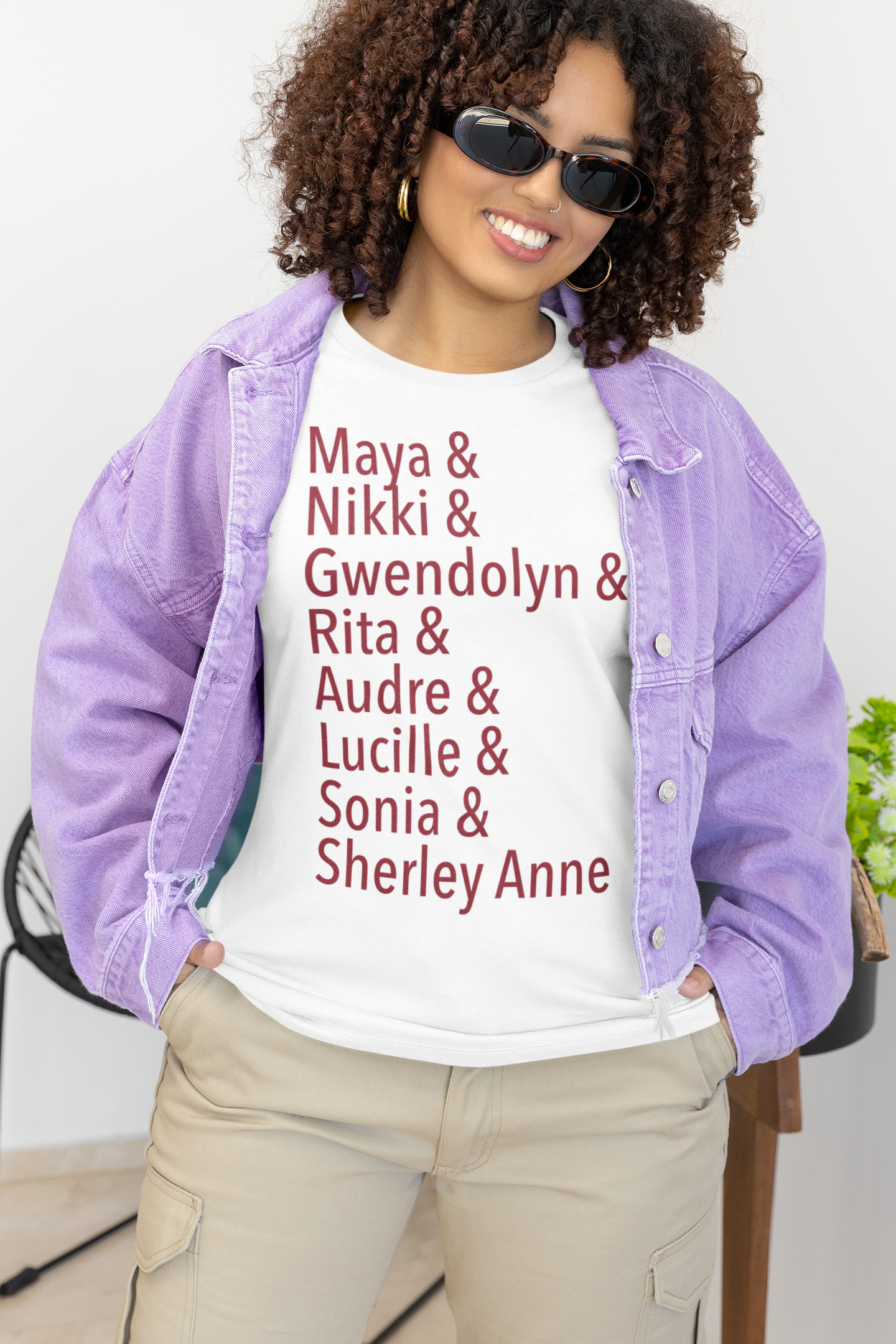 Black Women Poets Tee Shirt