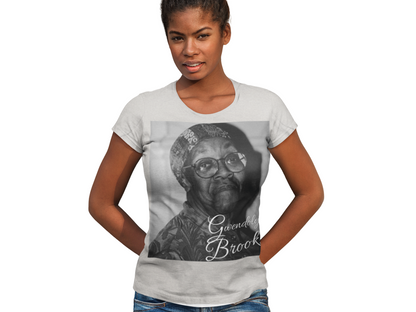 Gwendolyn Brooks Women Poet Cotton Tee