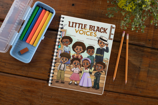 Little Black Voices Poetry and Writing Journal