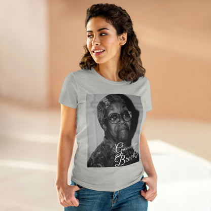 Gwendolyn Brooks Women Poet Cotton Tee