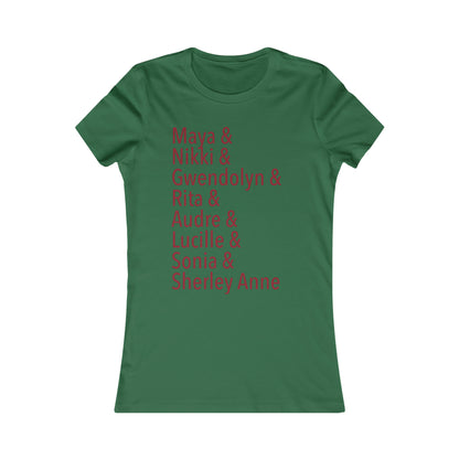 Black Women Poets Tee Shirt