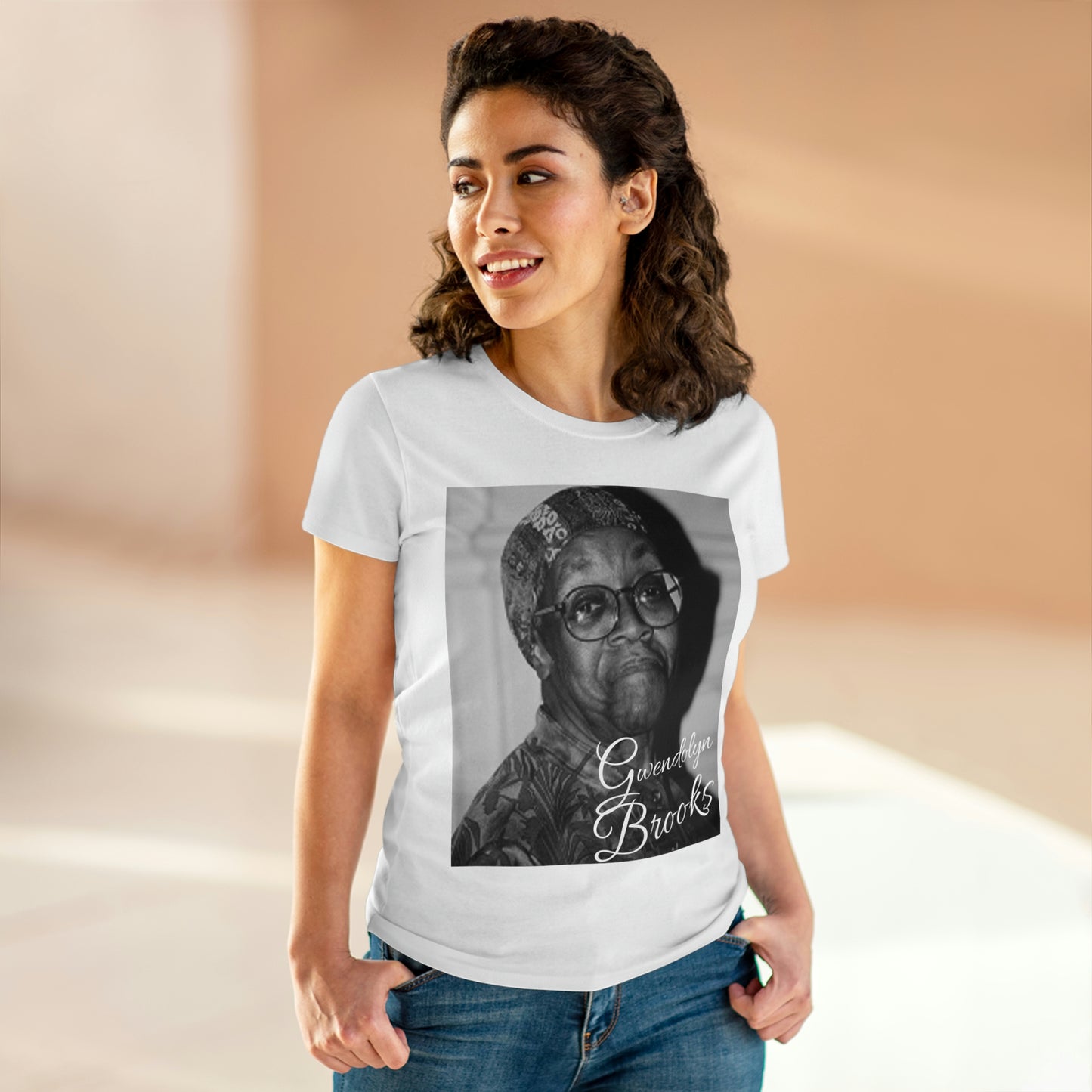 Gwendolyn Brooks Women Poet Cotton Tee