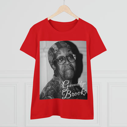 Gwendolyn Brooks Women Poet Cotton Tee