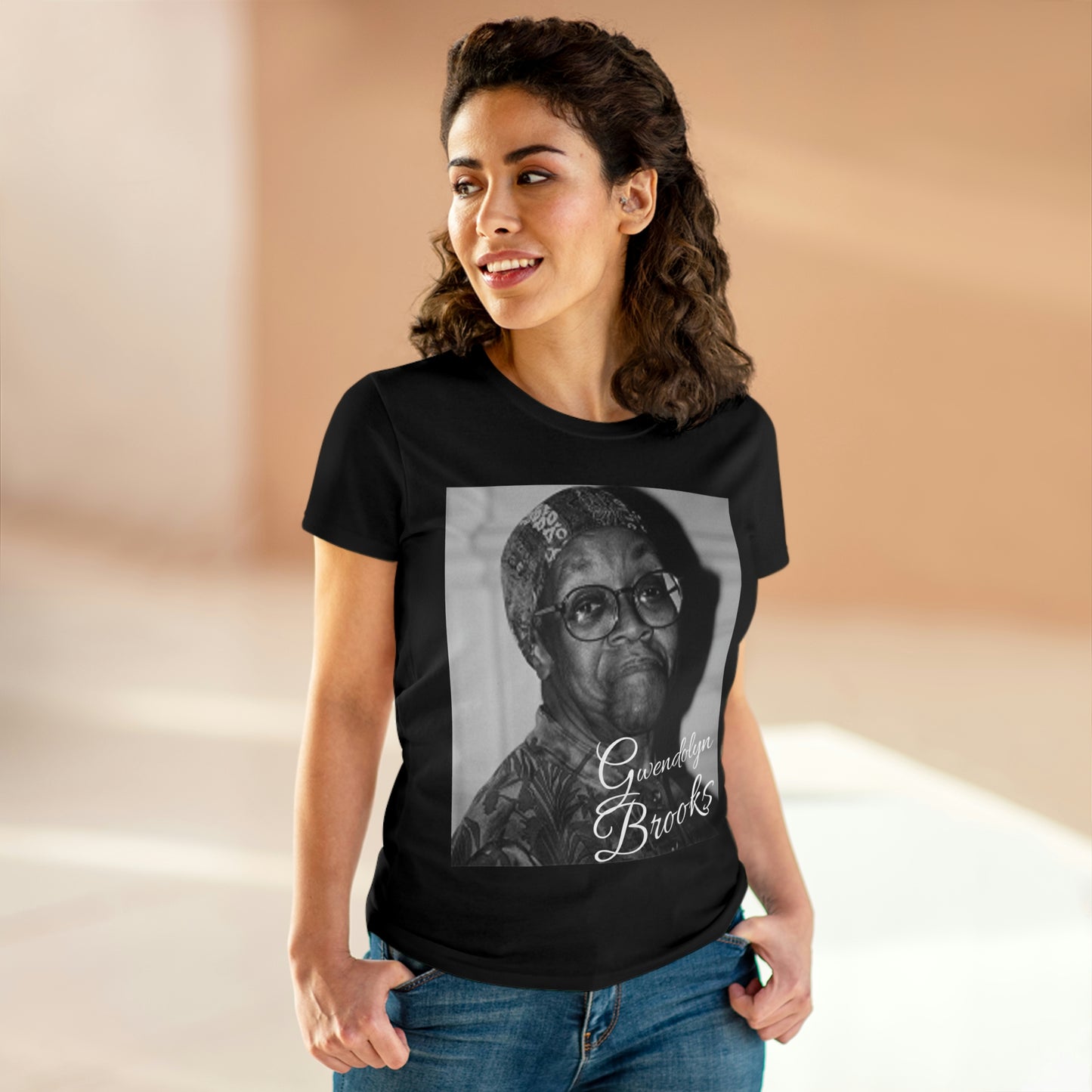 Gwendolyn Brooks Women Poet Cotton Tee