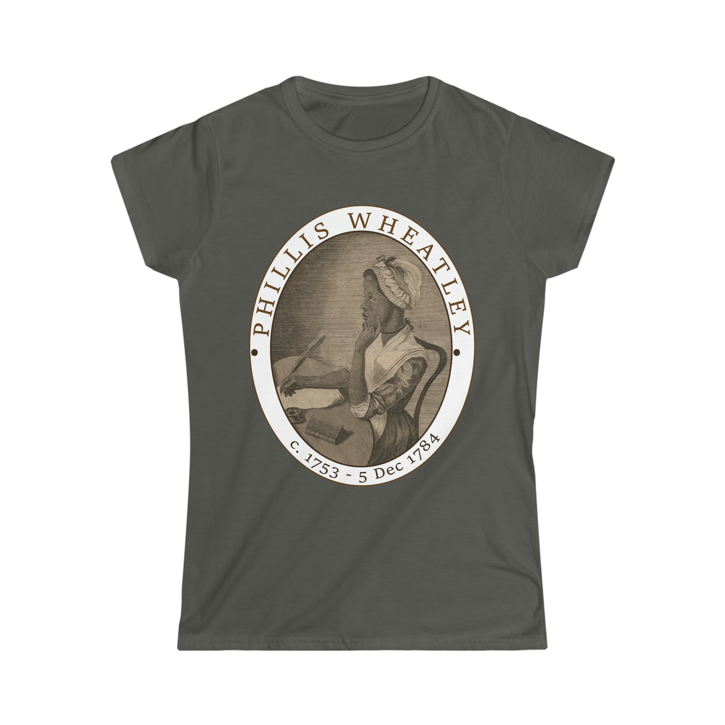 Ode to Phillis Wheatley Black Women Poet Tee Softstyle Tee