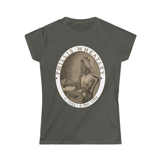 Ode to Phillis Wheatley Black Women Poet Tee Softstyle Tee