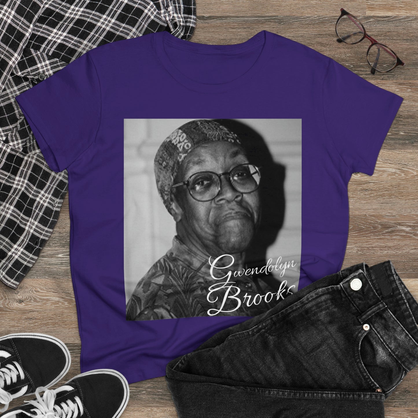 Gwendolyn Brooks Women Poet Cotton Tee