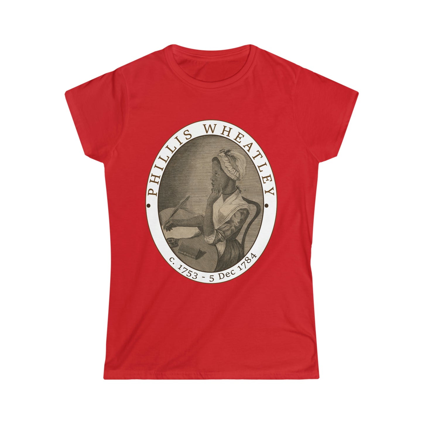 Ode to Phillis Wheatley Black Women Poet Tee Softstyle Tee