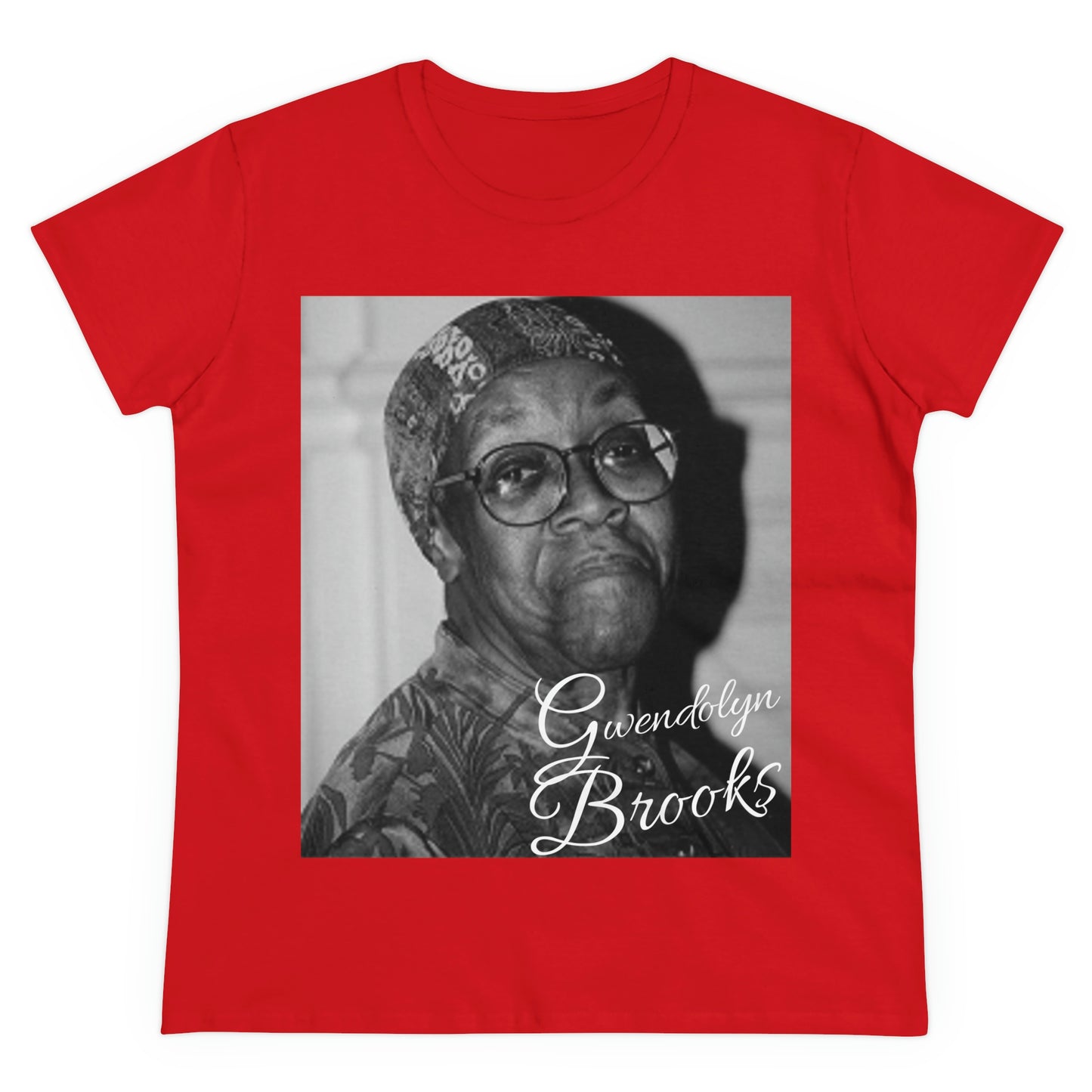 Gwendolyn Brooks Women Poet Cotton Tee