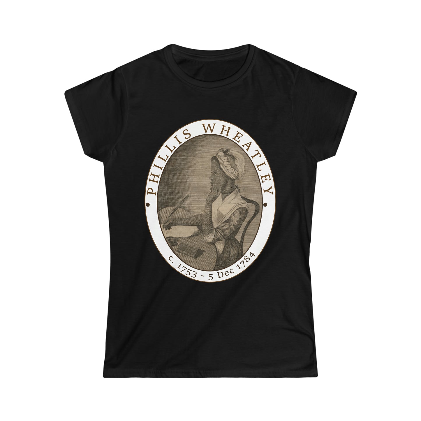 Ode to Phillis Wheatley Black Women Poet Tee Softstyle Tee