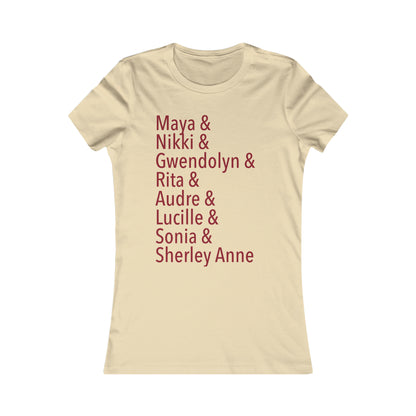 Black Women Poets Tee Shirt