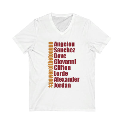 Black Female Poets V-Neck TShirt