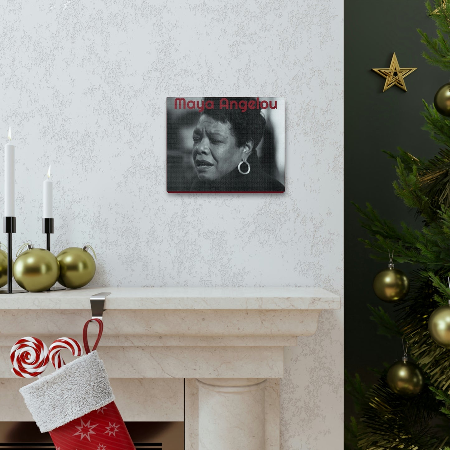 Maya Angelou Canvas Gallery Wraps